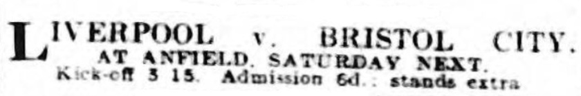1910 Bristol City ad