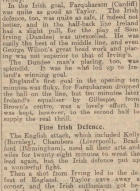 1923 Ireland v England 2